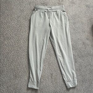 American Eagle Gray Joggers with Tapered Fit